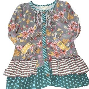 Matilda Jane Once Upon A Time Far Far Away Tunic Top Size 6